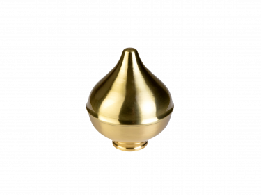 Luxe goudkleurige sierknop (uitwendig/M10)