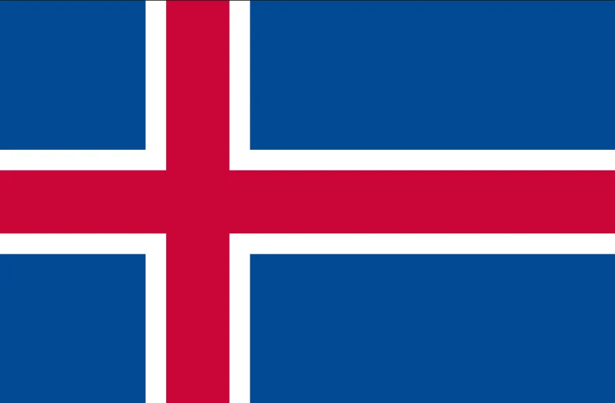 Vlag IJsland