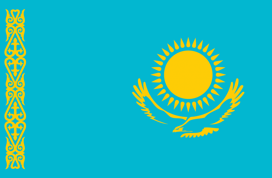 Vlag Kazachstan