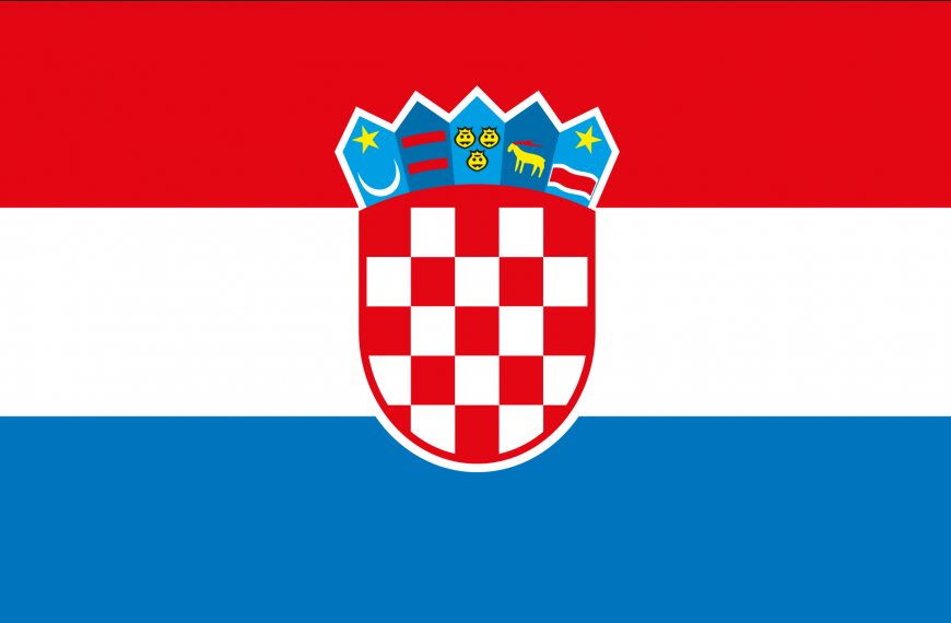 Vlag Kroatië