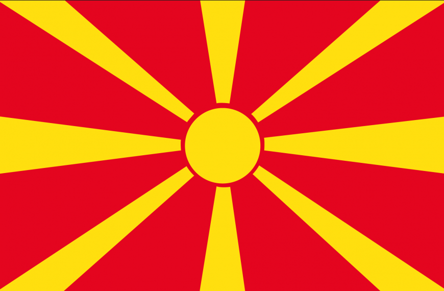 Vlag Macedonië