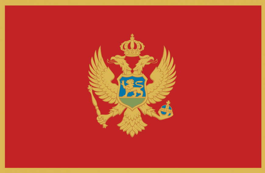 Vlag Montenegro
