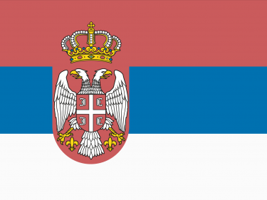 Vlag Servië