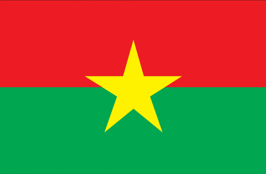 Vlag Burkina Faso