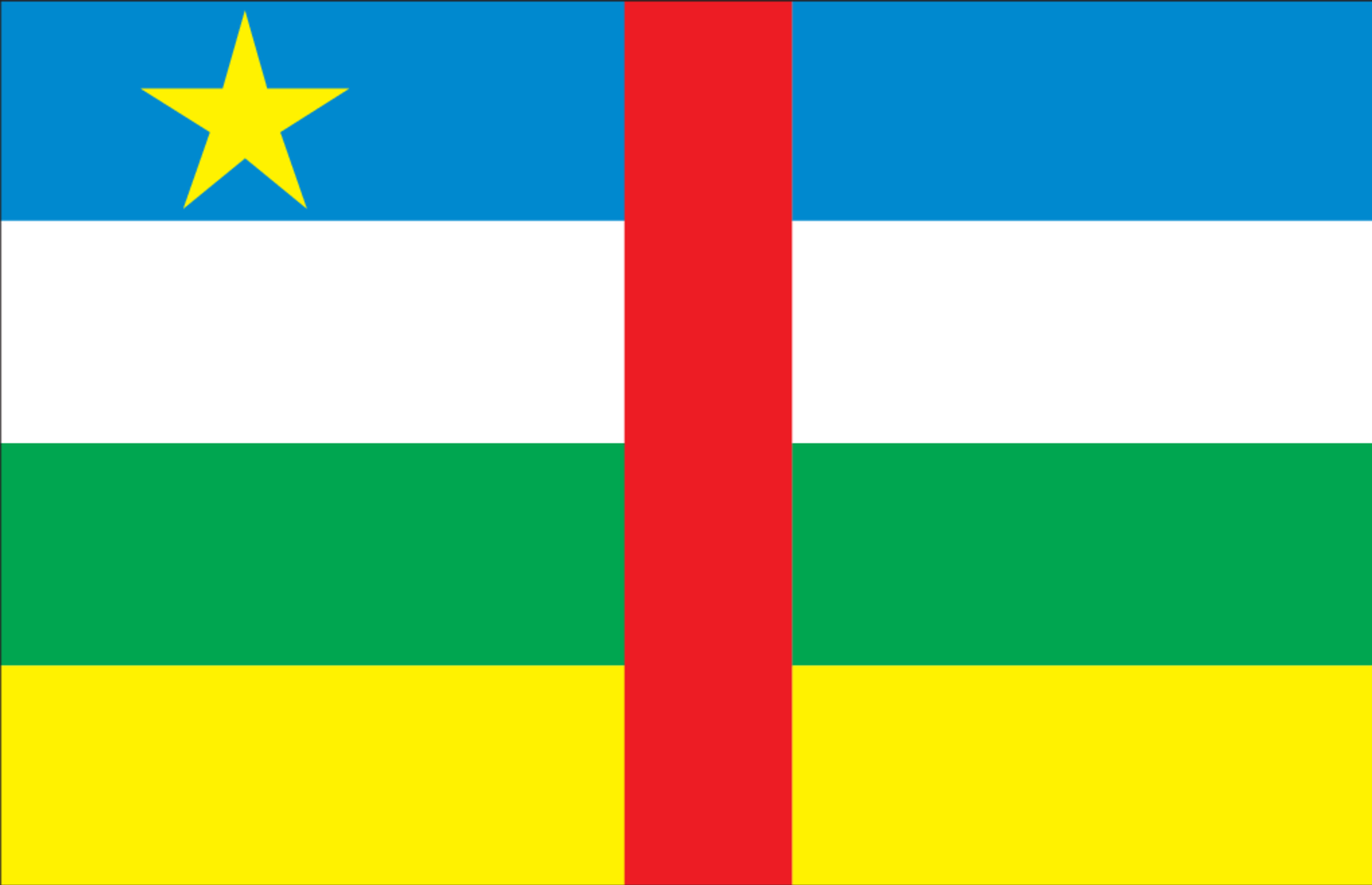 Chaise longue Peru Omtrek Vlag Centraal-Afrika | Holland Vlaggen