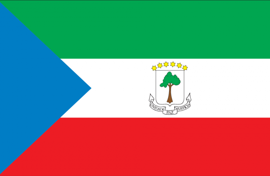 Vlag Equatoriaal-Guinea