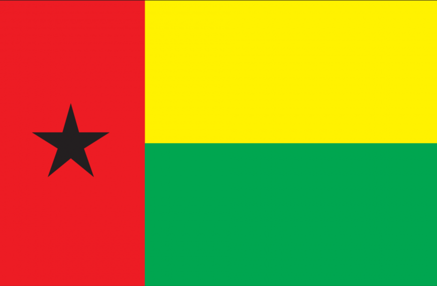 Vlag Guinee-Bissau