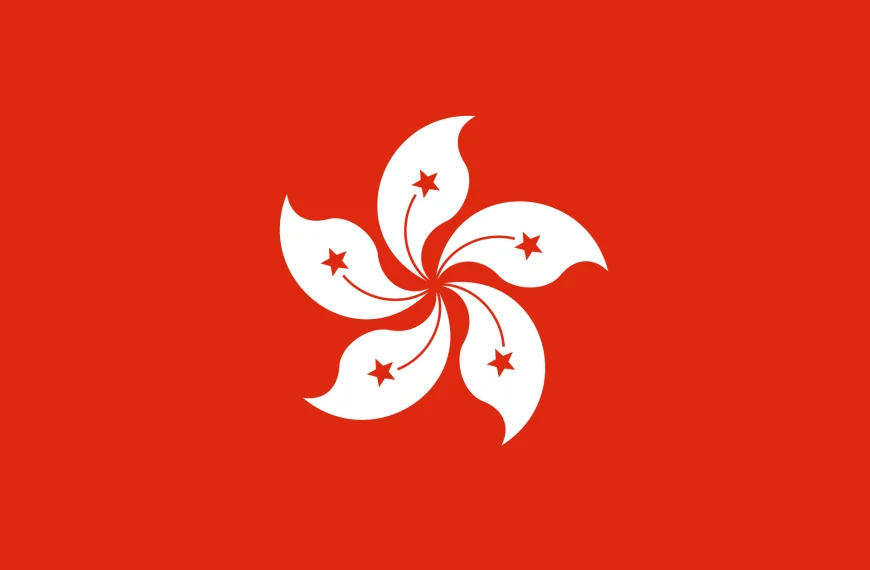 Vlag Hongkong