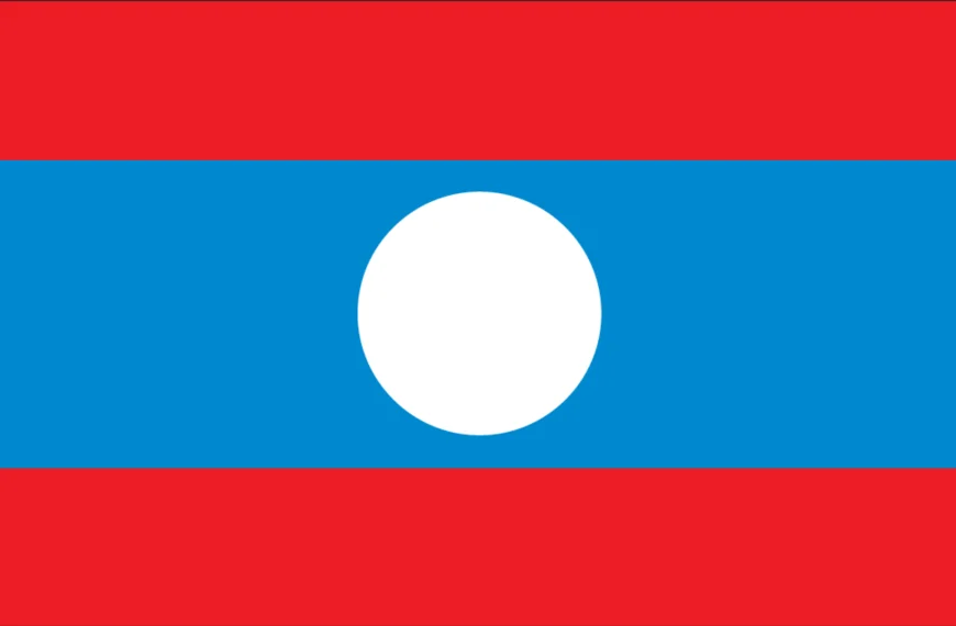 Vlag Laos