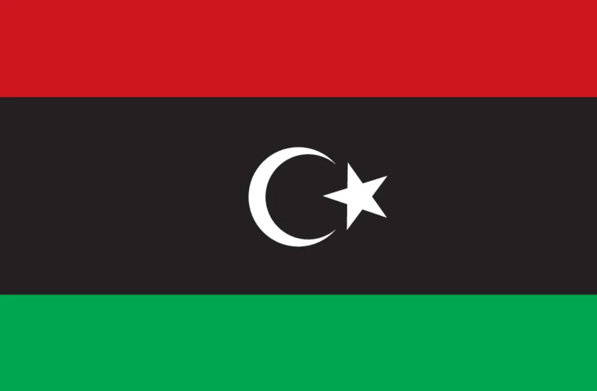 Vlag Libië