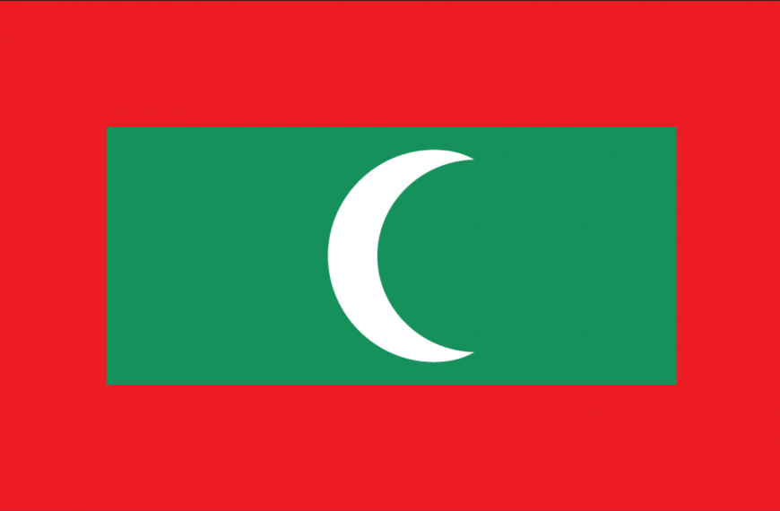 Vlag Malediven