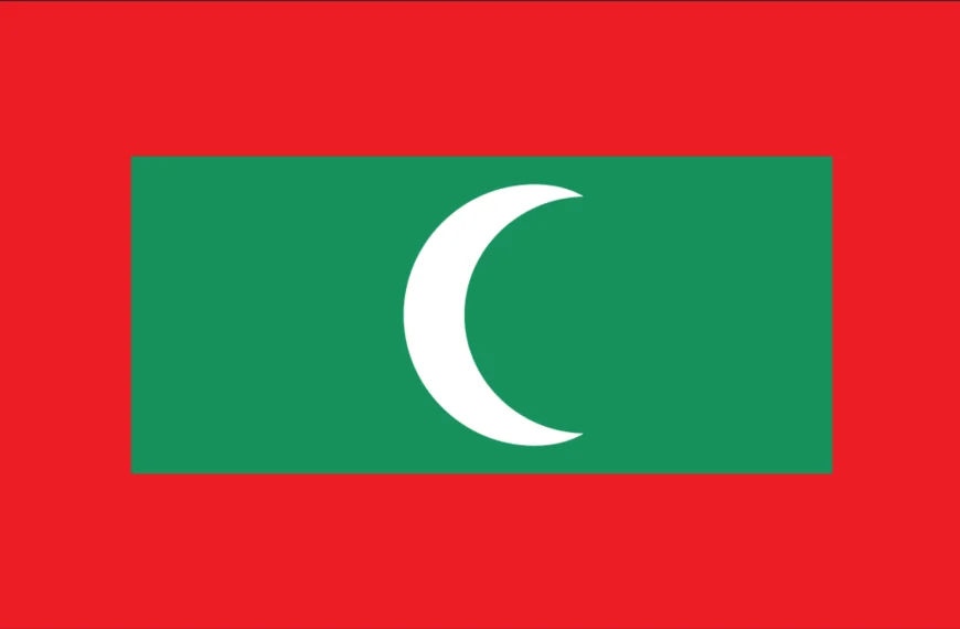 Vlag Malediven