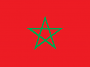 Vlag Marokko