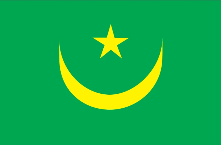 Vlag Mauritanië