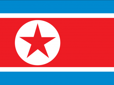 Vlag Noord-Korea