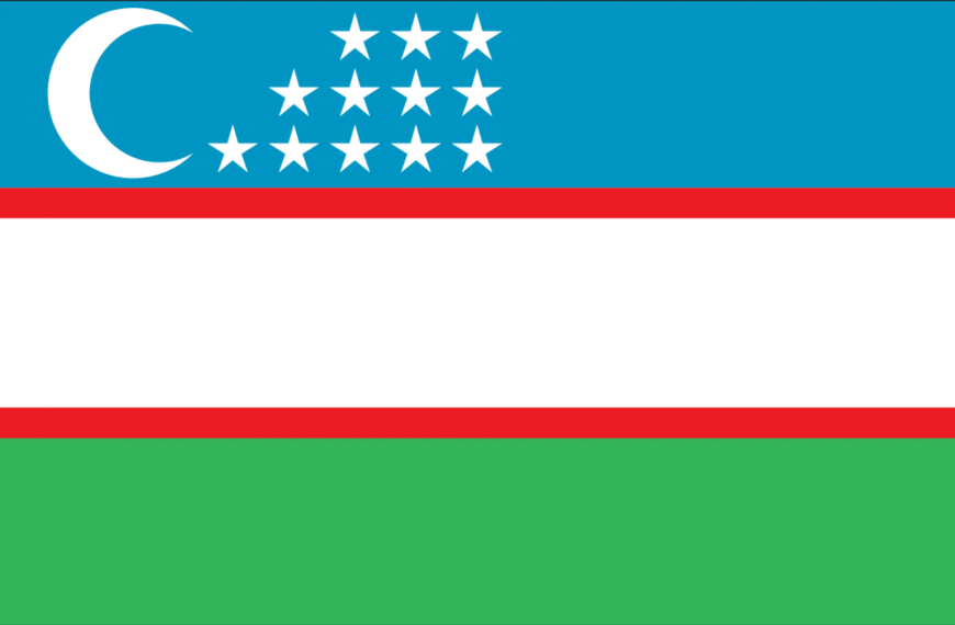 Vlag Oezbekistan