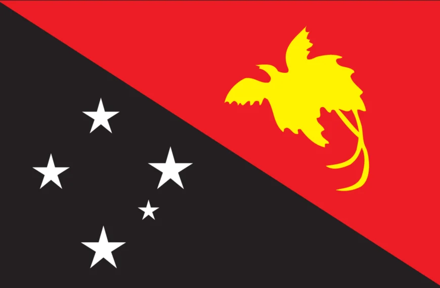 Vlag Papoea-Nieuw-Guinea