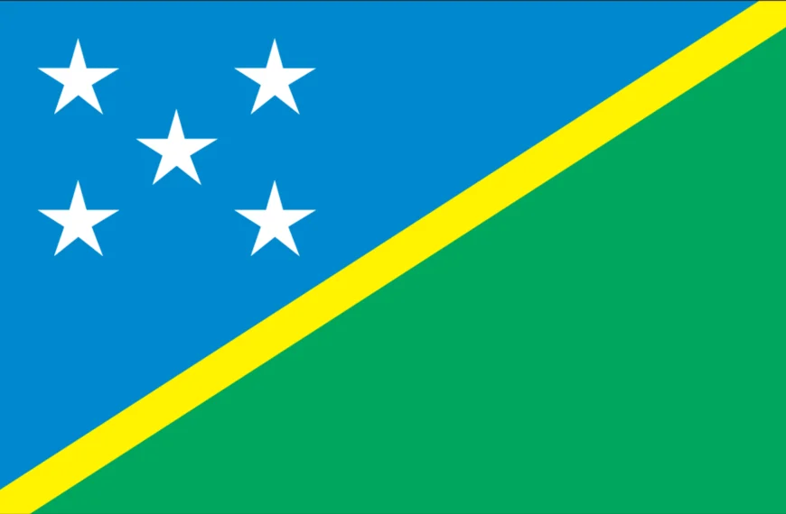 Vlag Salomons Eilanden