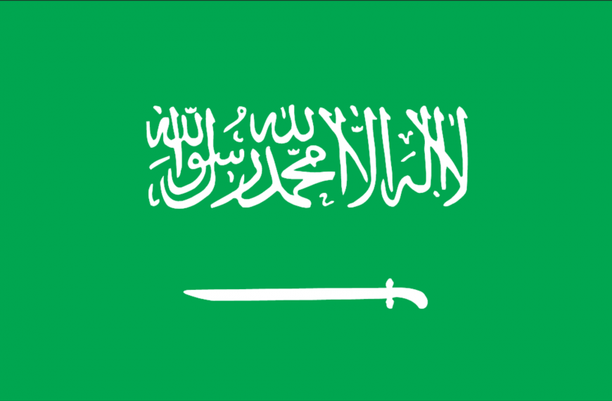 Vlag Saoedi-Arabië