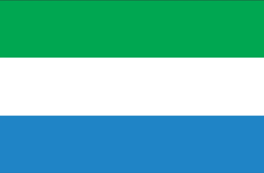 Vlag Sierra Leone
