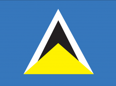 Vlag St. Lucia