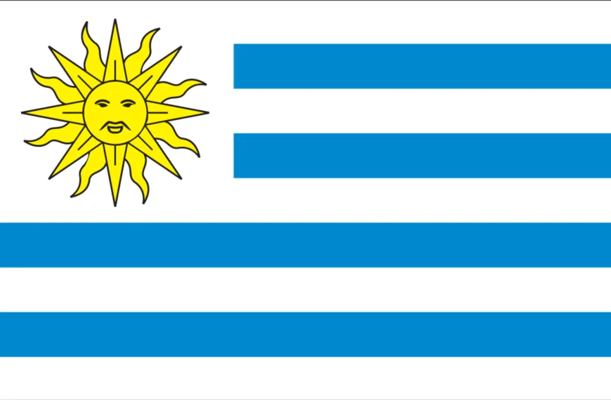 Vlag Uruguay
