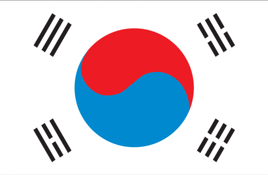 Vlag Zuid-Korea