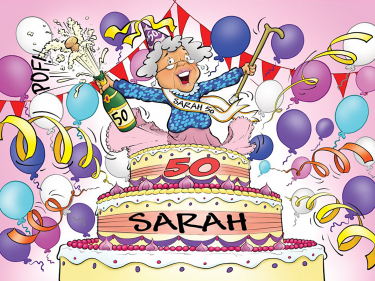 Sarah 50 jaar