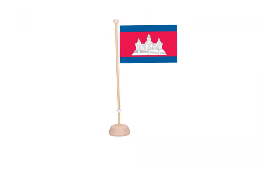 Tafelvlag Cambodja