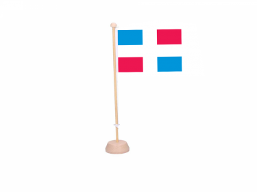 Tafelvlag Dominicaanse Republiek