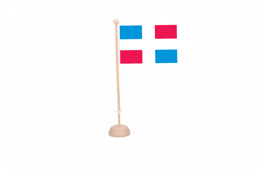 Tafelvlag Dominicaanse Republiek