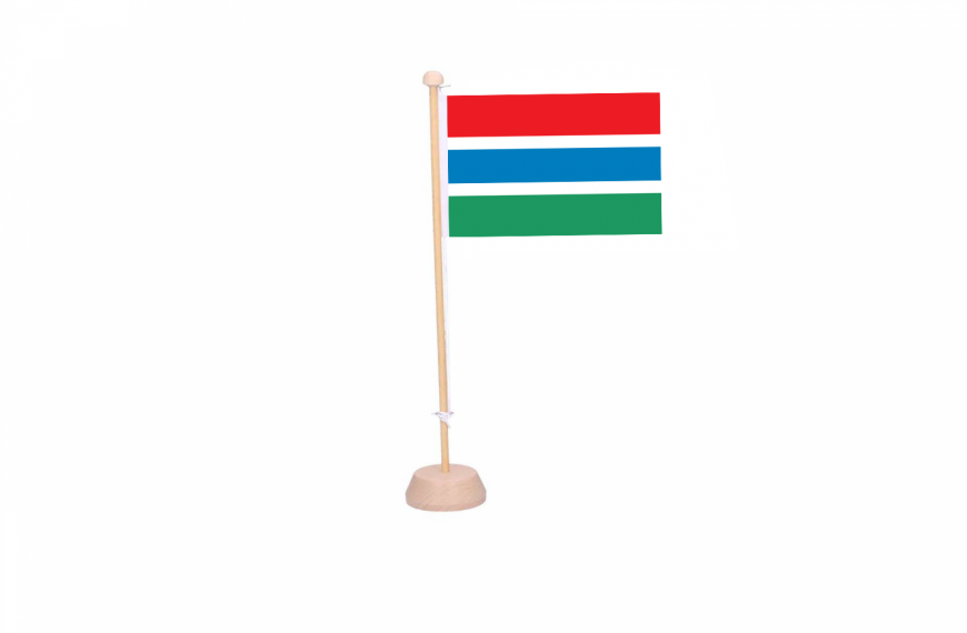 Tafelvlag Gambia