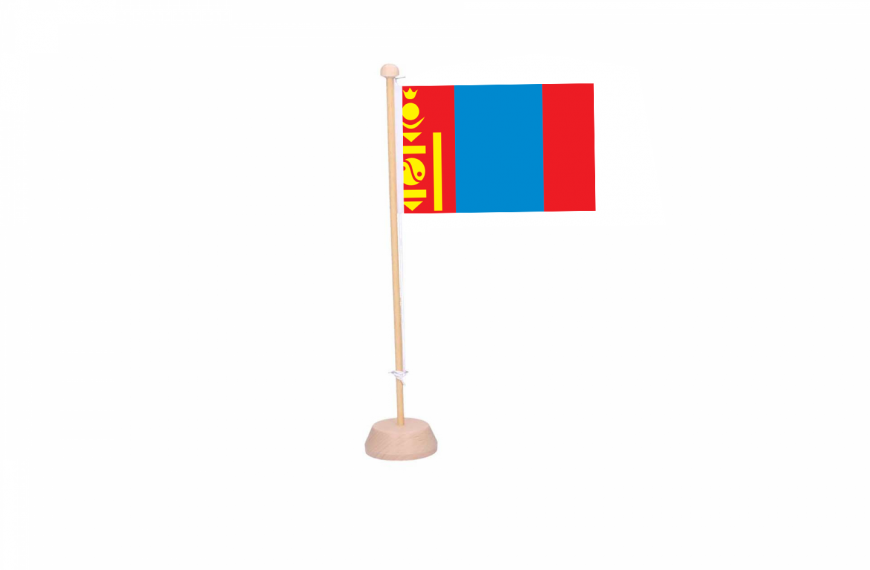 Tafelvlag Mongolië