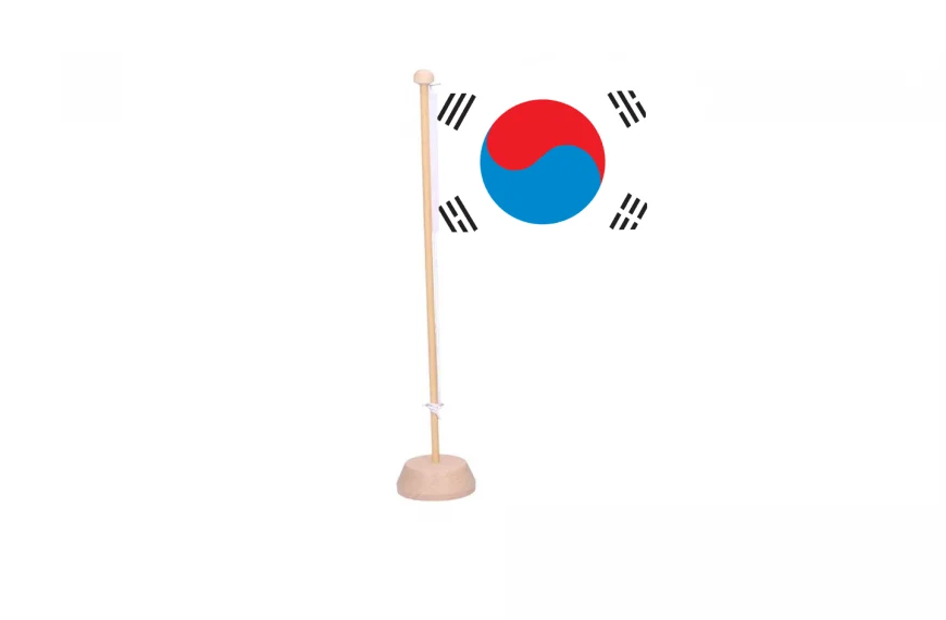 Tafelvlag Zuid-Korea
